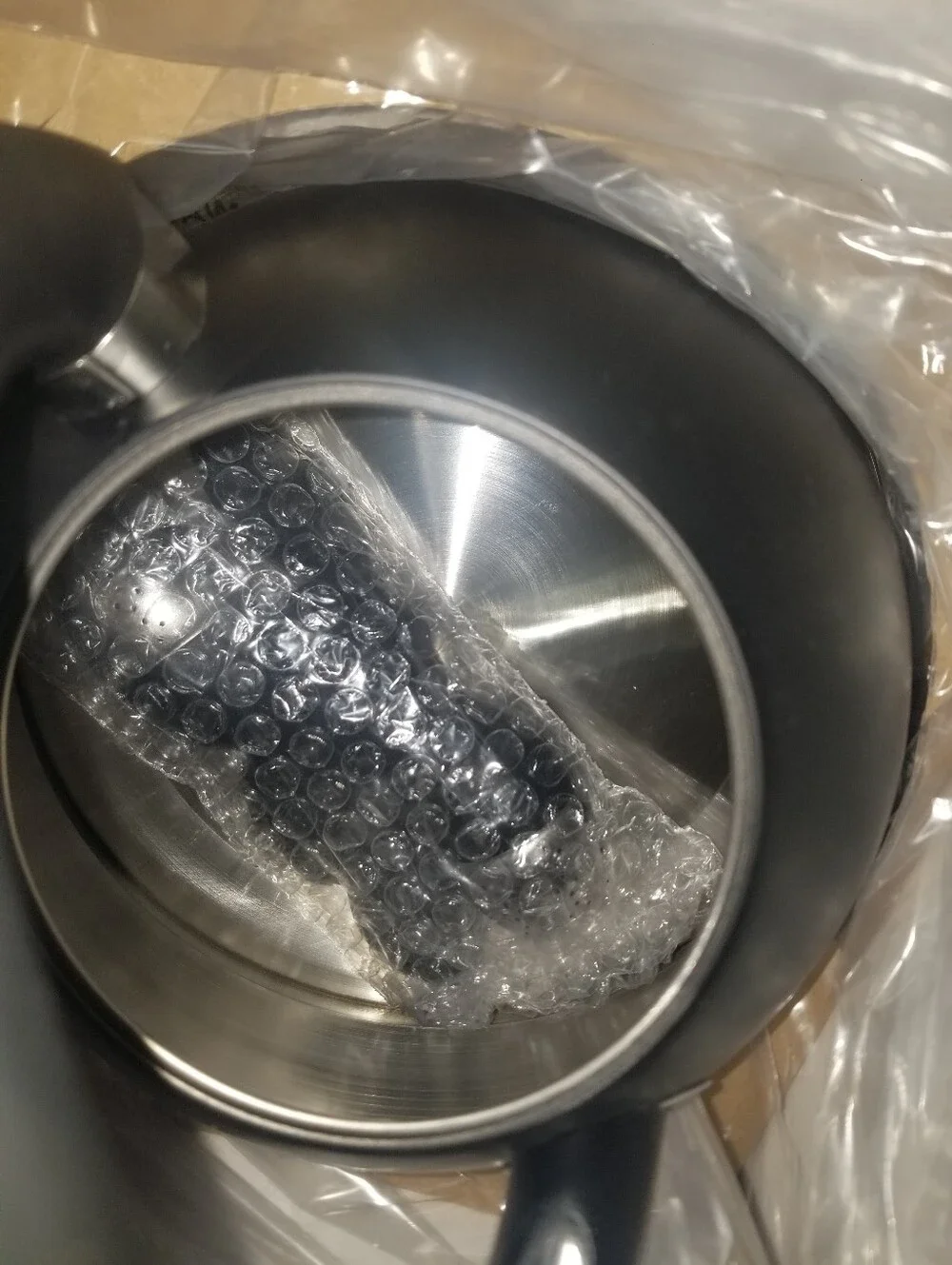 Stainless Steel Whistling Kettle - Silver
